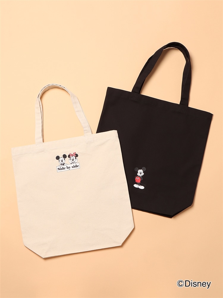 Disney／トートバッグ／Mickey Mouseプリント7 使いやすい バッグ